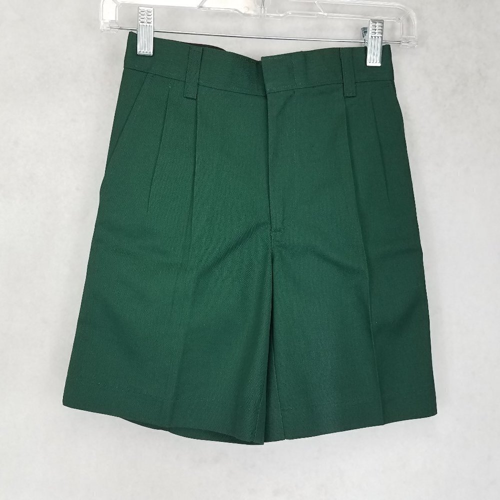 NEW Tom Sawyer Size 9 Boys Regular Uniform Shorts Green School